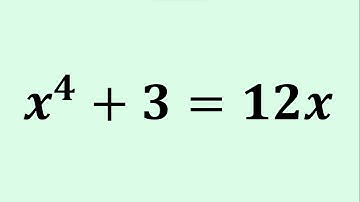 A Nice Quartic Equation Solutions Using Perfect Squares!