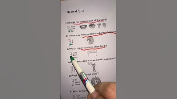 Medical Quiz 📝 - Can you get 7/7? #quiz #quiztime #quizess #trivia #generalknowledge