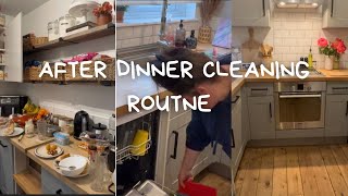 Evening clean up