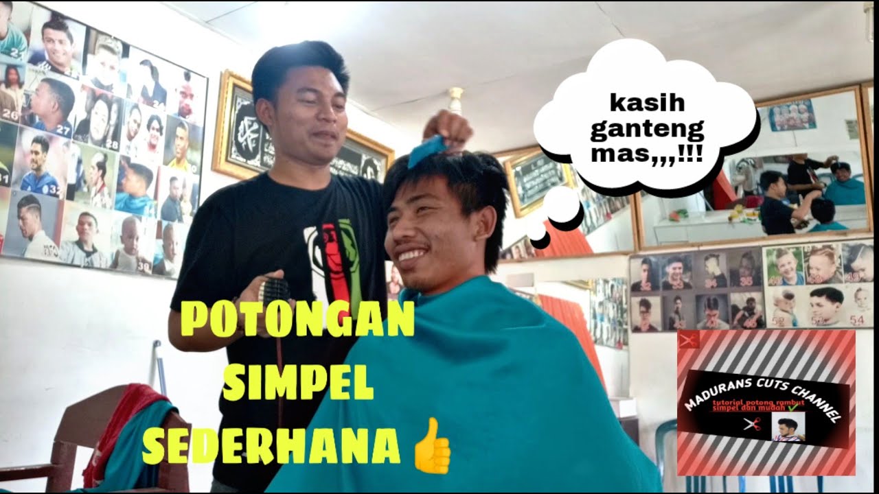  Potongan  rambut  simpel YouTube