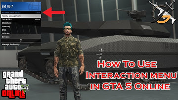 Interaction Menu In GTA 5 Online For Beginners HINDI