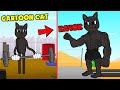 МУЛЬТЯШНЫЙ КОТ СТАЛ САМЫМ СИЛЬНЫМ КАЧКОМ CARTOON CAT! (Хоррор Анимация Мультик)