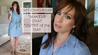 CHIT-CHATURDAY  | MAKEUP CHAT + OUTFIT OF THE DAY screenshot 5