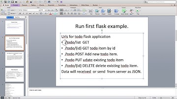 Python REST API Python flask (Lesson 3)