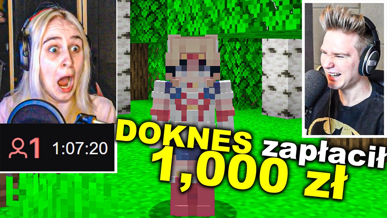 PRANKUJE STREAMERKE z 1 WIDZEM DONEJTAMI