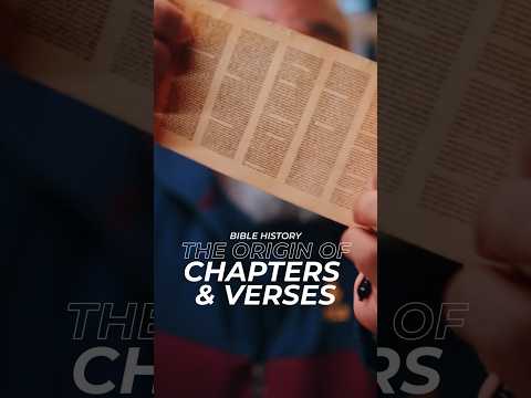 Chapters and Verses of the Bible