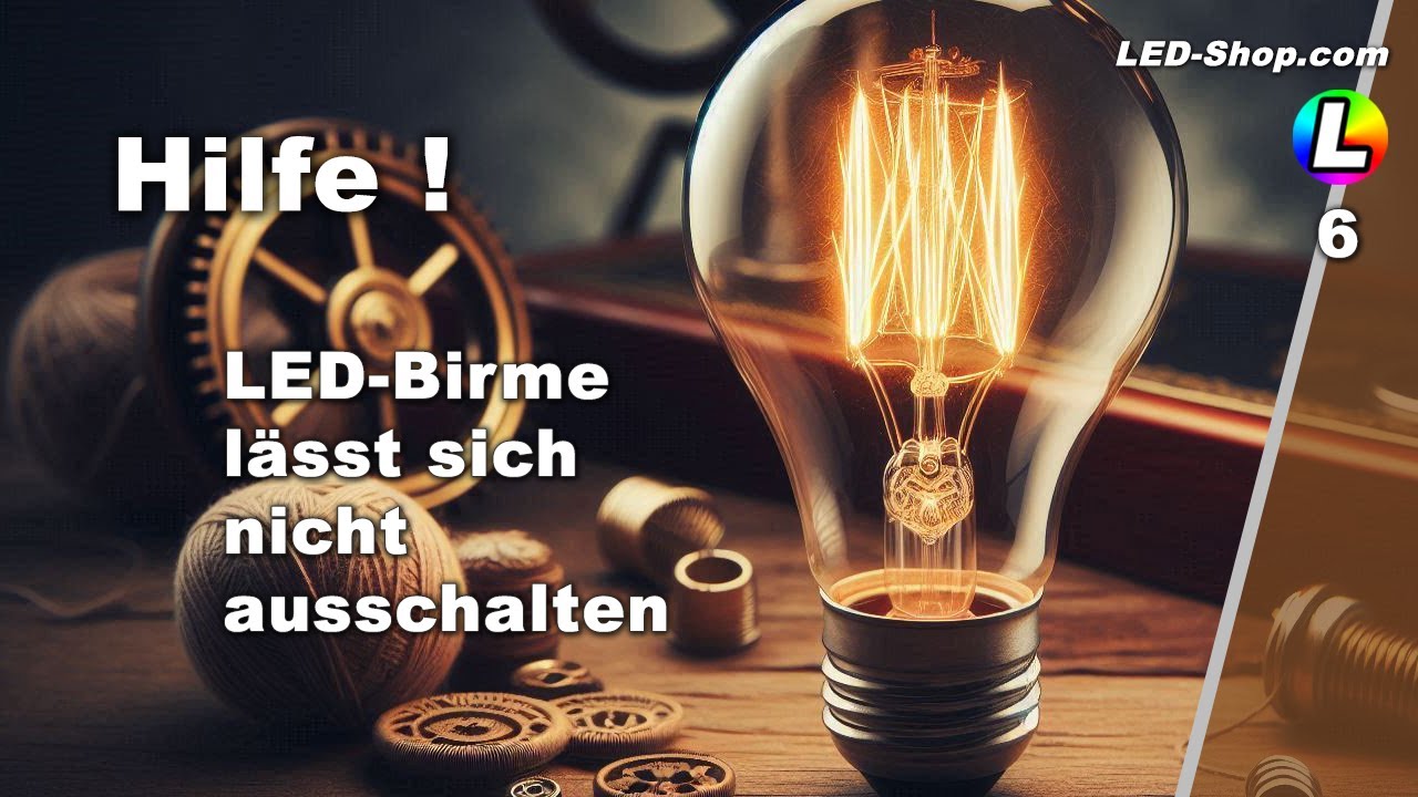 Hilfe!! Meine LEDBirne lässt sich nicht ausschalten! YouTube