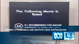 Opening To Thunderbolt And Lightfoot 1995 Australian Vhs