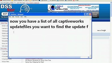 CAPTIVEWORKS 700s - how to update (part 1 of 2)