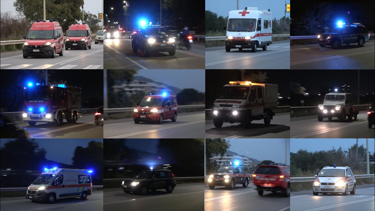 4K-[ESERCITAZIONE SISMA DELLO STRETTO 2022] Arrivo automezzi Colonna Mobile Regionale Sicilia 