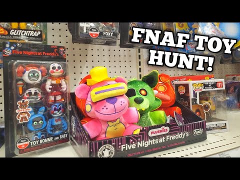 FNAF TOY HUNT | FNAF FUNKO SNAPS, FANVERSE FNAF PLUSH, TIE DYE FNAF PLUSH, AND MORE!