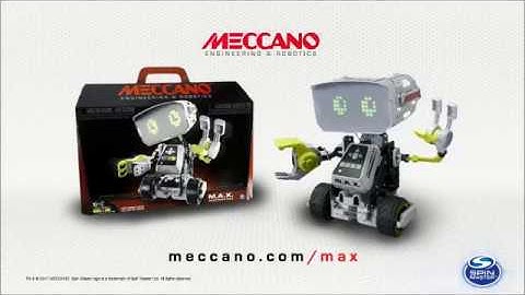 Meccano MAX - Build Your Own Robot Friend
