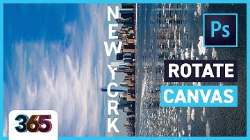Rotate Canvas | Photoshop CC Tutorial #200/365