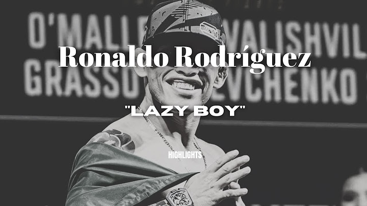 Ronaldo Rodriguez "Lazy Boy" - Highlights - Por mi Mexico/Lefty SM #lazyboy #ufcmexico