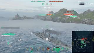 World of Warships - HMS Incomparable in 7-vs-7 Brawl / 192087 damage / 1731 BXP