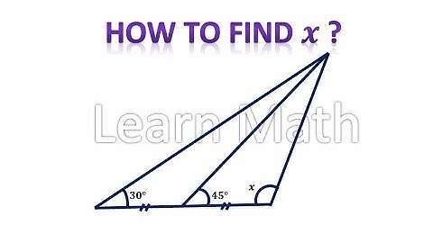 How to find the unknown angle | Geometry tricky Problem