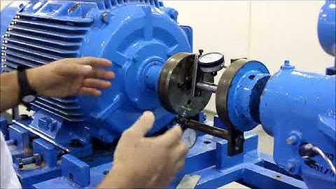 Mechanical Engineering: Shaft Alignment - Rim and Face Method Practical .