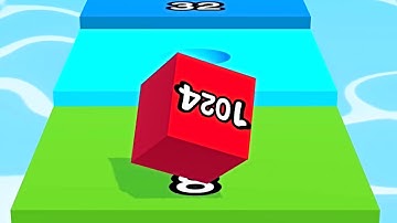 Ball Run 2048 Merge Number ! MAX LEVELS Gameplay Walkthrough New Update Part 345 android, ios