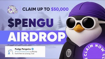 Pudgy Penguins Airdrop | Secure Your Share of $50,000 in $PENGU Today.