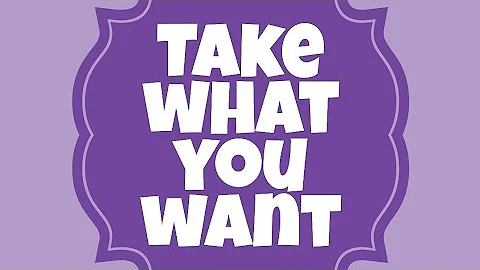Conor Maynard - Ft (ANTH) - Take What You Want - (Lyric Video)