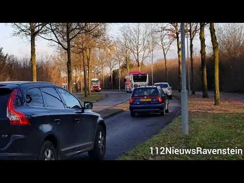 Politie, brandweer en ambulances met spoed in wijchen