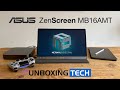 Unboxing the ASUS Zenscreen Touch MB16AMT with MAC iPad Pro PS4 Switch Video