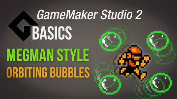 Orbiting bubble shield Megaman style [Game Maker Studio 2 | Basics]