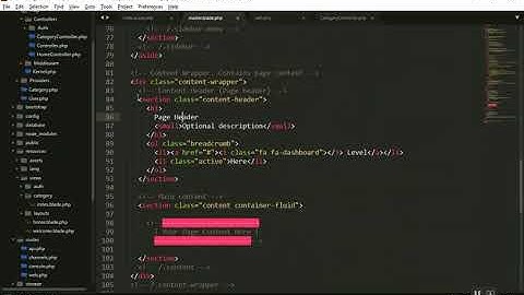 04 - Creating Categories Table and Bootstrap Modal Window with Form