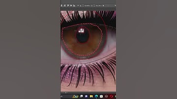 Realistic vector eye #shorts