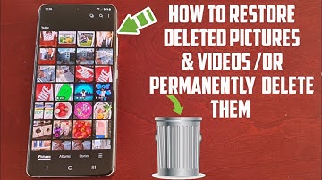 Samsung Galaxy S21 Ultra 5G How To Restore DELETED Pictures & Video