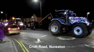 Sheepy and District Ploughing Association's Charity Christmas Tractor Run 19th December 2020.