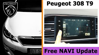 PEUGEOT 308 T9 Free update navi SMEG - YouTube
