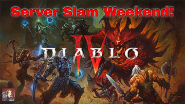 Diablo IV Server SLAM Weekend!! Day 3 (Level 20 Cap Is Rough)