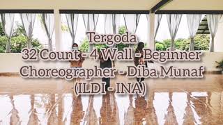 Tergoda Line Dance (Demo) Choreographer Diba Munaf (ILDI-INA)