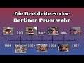 [1 Feuerwehr ► 20 DLK Versionen 🚒] Zusammenschnitt 》Drehleiter-Generationen || Berliner Feuerwehr