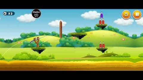 Bottle shooter level 43 || Bottle shooter - Shoot and Knock Down Bottles | gameplay || Mahfuz FIFA