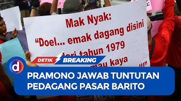 Pedagang Pasar Barito Tolak Direlokasi, Pramono Bilang Begini