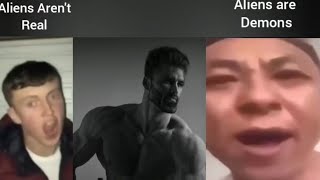 Chad Believer vs Virgin UFO Denier