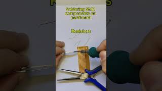 Soldering Smd Components On A Perfboard