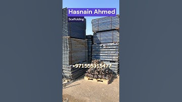 Scaffolding work | Scaffolding for sale || Hasnain Ahmed Scaffolding Tr.