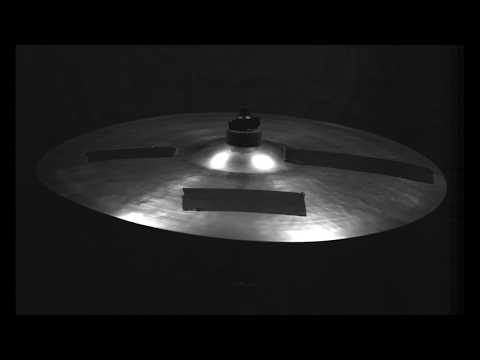 Never Seen Before: Crash Cymbal with Gaffer Tape in Super Slow-Mo (Cymbal Slow-Mo Video #11)