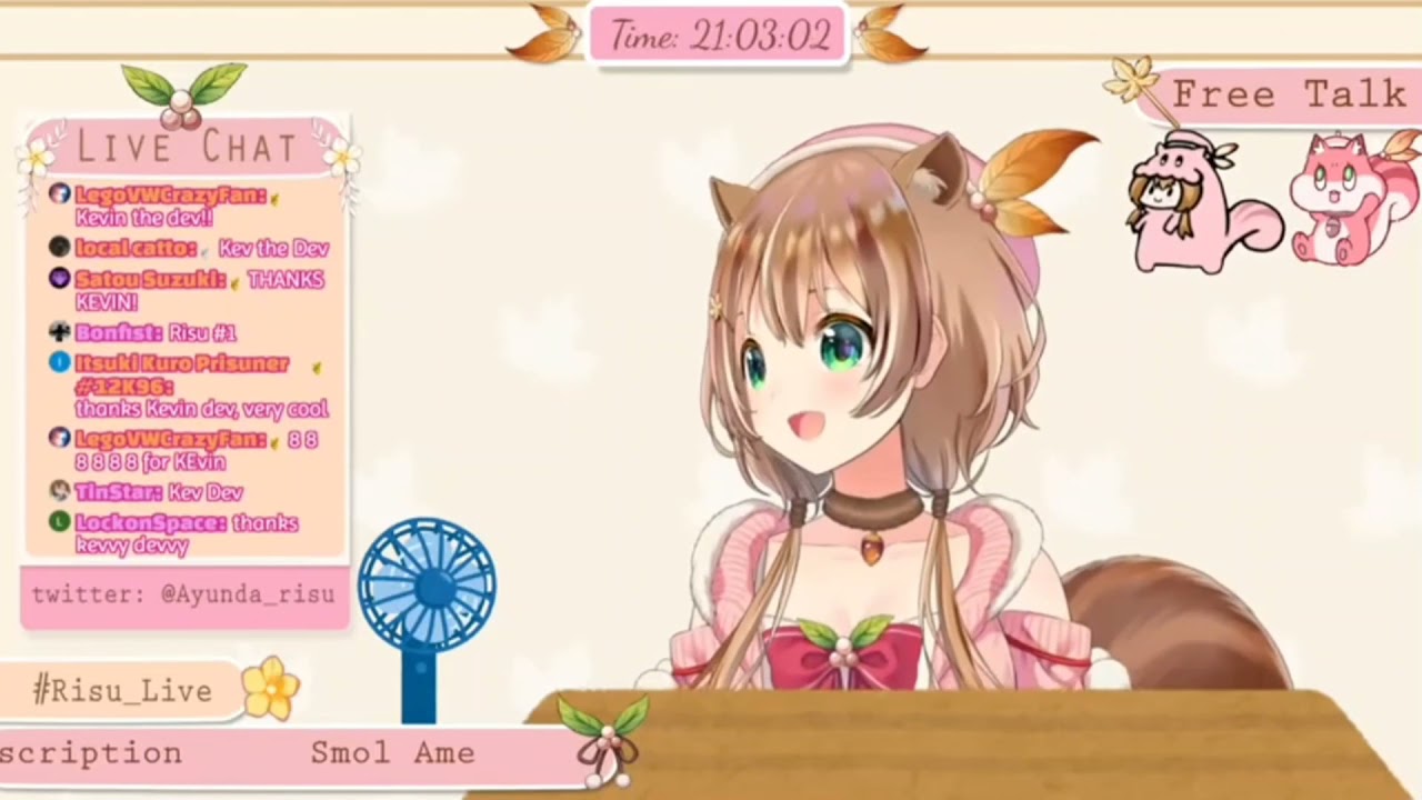 Risu says Eating Mike Tyson's Ass (Hololive VTuber Clips)