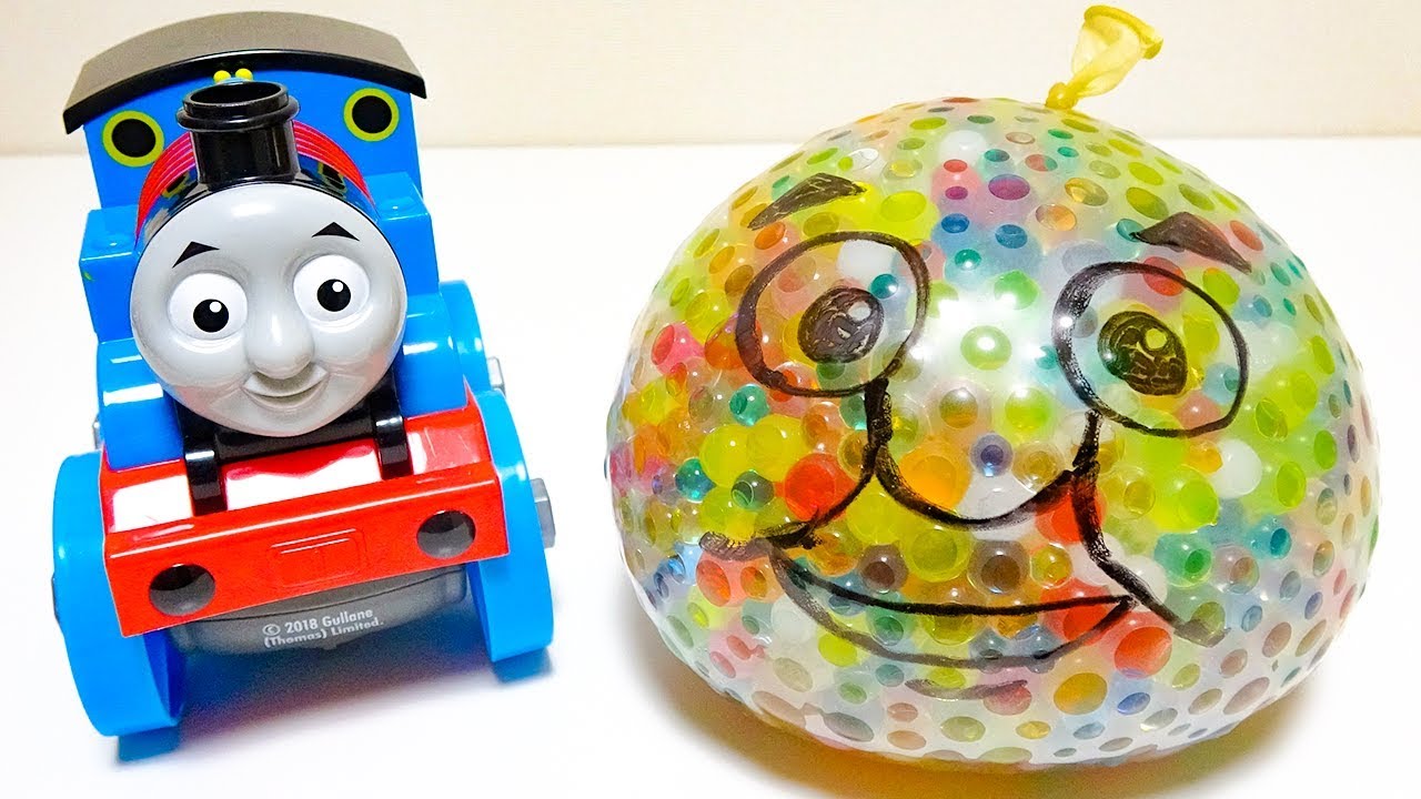 I made a squeeze of Thomas. It will explode! - YouTube