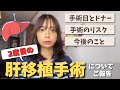 【ご報告】2度目の肝移植についてご報告。