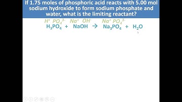 Stoichiometry Example: Identifying the limiting reactant (an advanced version)