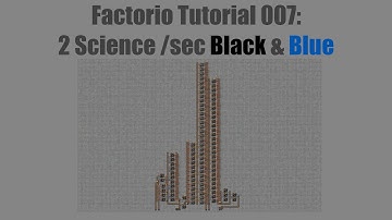 Factorio Tutorial 007: Military and Chemical Science Pack