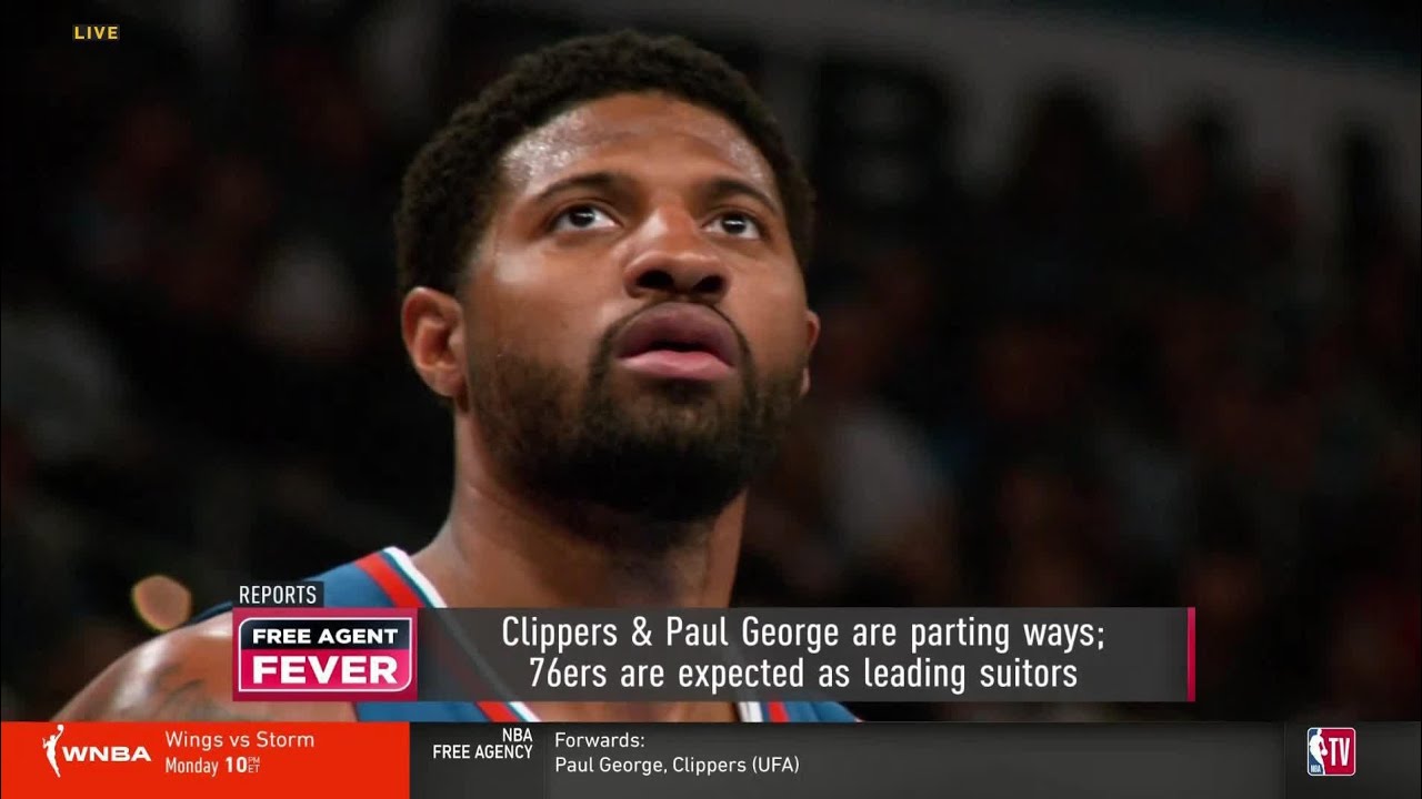 Fresh Look at Paul George Clippers Parting Ways In Free Agency