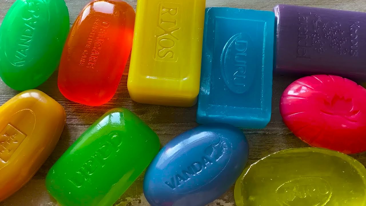 ASMR | Dry soap cutting selection
