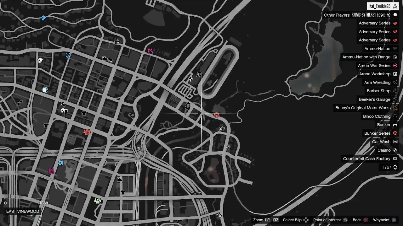 Карта всех заправок в гта 5