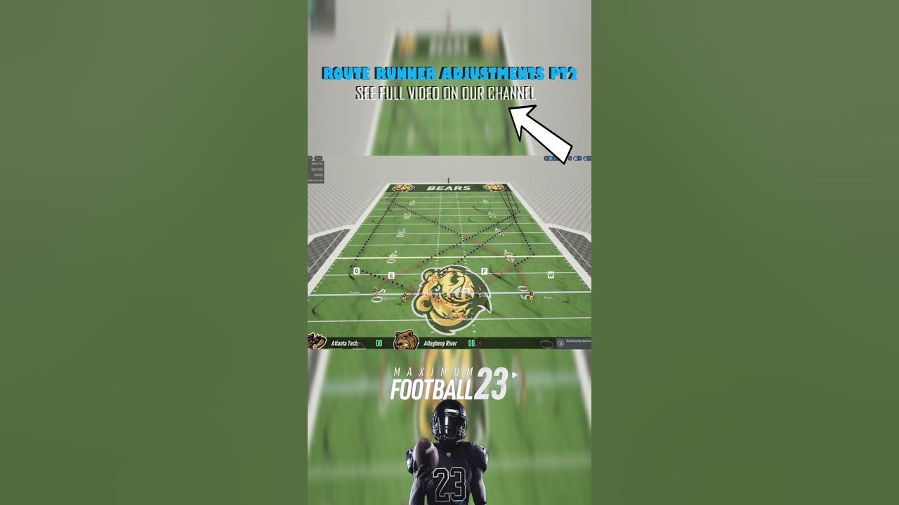 Maximum Football 2023 Route Runner Adjustments PT2 *5/24/23* YouTube